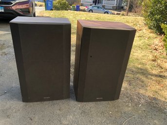 Realistic Math Two 3 Way Speakers