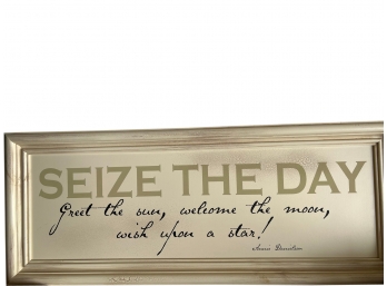 Seize The Day Wall Hanging