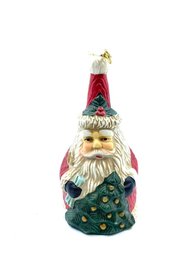 Vintage Ceramic Santa Bell