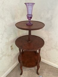 3 Tier Round Side Table .