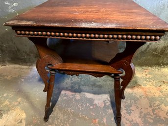 Beautiful Carved Side Table