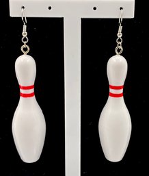 Campy & Fun Bowling Pin Earrings