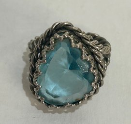 German Aquamarine Ring