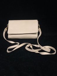 Cowhide Engraved Crossbody Purse