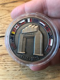 National D-Day Memorial 75th Anniversary Coin.   L34