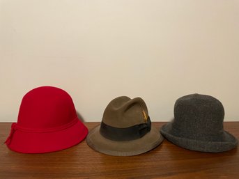 Lot Of 3 Hats