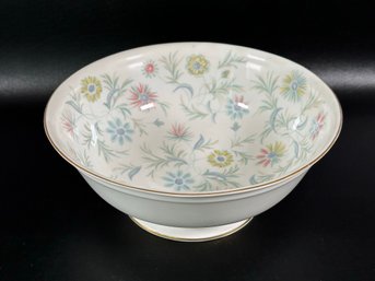 A Vintage Footed Bowl By Minton, Vanessa Pattern