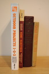 Lot Of Four Vintage Servicing Manuals From Home Depot, Popular Mechanics, Encyclopedia Of Mechanical Knowledge