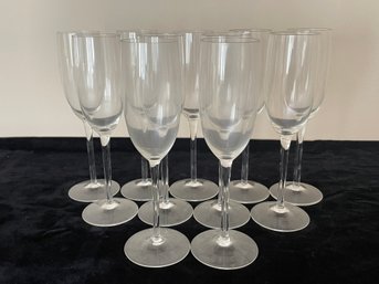 Set Of Vintage Champagne Glasses