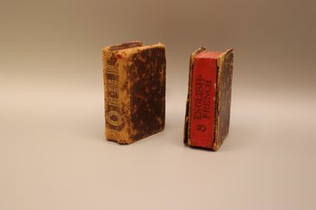 Mini Antique French - English Books