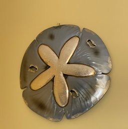 Metal Sand Dollar Art