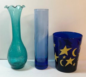 Lot Of Colorful Decorative Art Glass Pieces