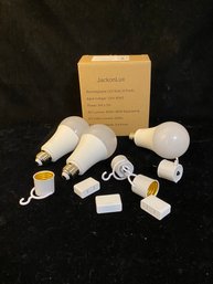 JackonLux Rechargeable LED Bulbs For Power Outage