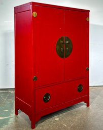 A Vintage Chinoiserie Cabinet