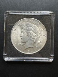 1924 Silver Peace Dollar