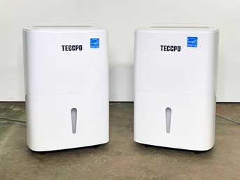 A Pair Of Teccpo Dehumidifiers