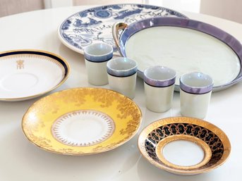 Vintage Lustre Ware, Transfer Ware, And More Porcelain