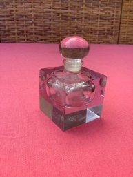 Vintage Glass Perfume Bottle