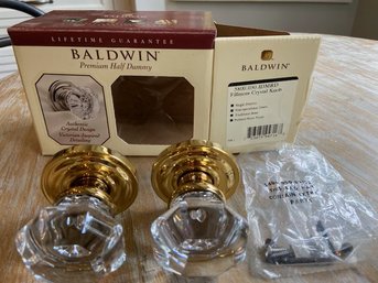 Baldwin Premium Crystal Door Hardware