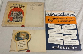 1927 Studebaker Advertisements