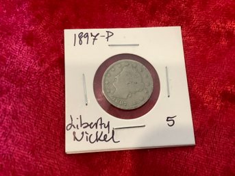1897 P Liberty Nickel 42