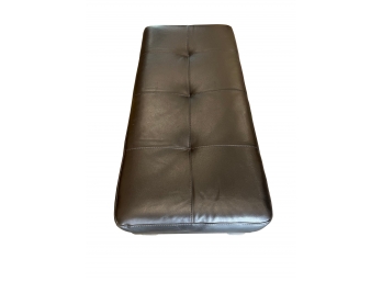 Leather Contemporary Ottoman/bench