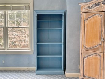 Light Blue Painted Bookcase