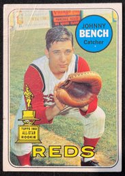 1969 Topps Johnny Bench Rookie Cup #95