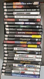 LOT OF PLAYSTATION TWO GAMES