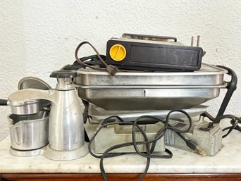 Vintage Kitchen Accessories:  Grilling, Heating, And More