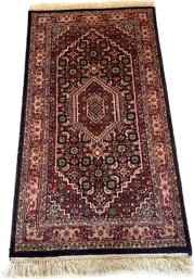 Vintage Indo Bidjar Hand Made Area Rug