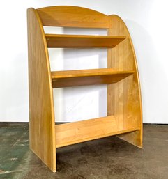 A Solid Wood Bookshelf