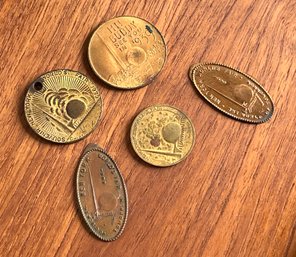 Collection Of 1939 NY Worlds Fair Souvenir Coins & Tokens