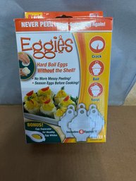 Eggies, Hardboil Eggs Without The Shell Unused