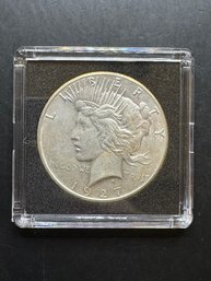 1927 Silver Peace Dollar