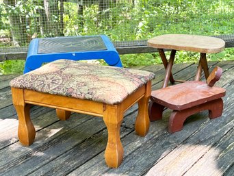 Step Stools Of All Ages!