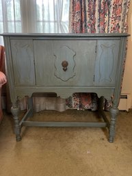 Rustic Painted Server Table