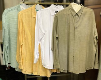 XL Button Downs- Katharine Hamnett London/Italy, Donna Karan NY, Jones NY Signature, Banana Republic