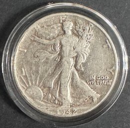 1942 Walking Liberty Silver Half Dollar