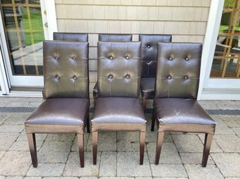 Set Of Upholstered Dining Room Chairs