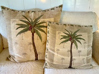 Palm Tree Throw Pillows