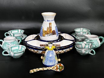 Mexican And Italian Majolica