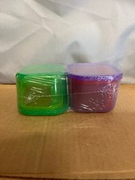 Portion Control Containers With Stickers Unused