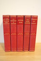 Set Of Five Faith Baldwin Books From Collier Books