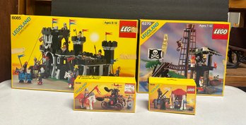 Legoland Black Monarchs Castle, Forbidden Island, Twin Armand Small Lego In Original Boxes. KSS/B4