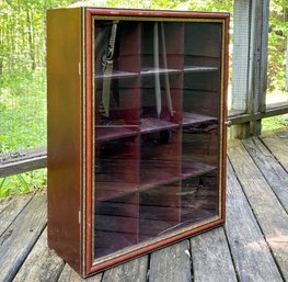 A Vintage Wall Mount Display Case - Lovely!