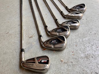 6PC Men's Golf Club Iron Set - Taylor Made M4 (P,5,6,8,9) And M6  6