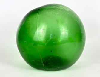 A Large Blown Glass Bauble