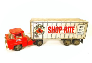 SHOP-RITE Supermarkets, Marx Pressed Steel Tractor Trailer 386