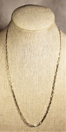 Fine Fancy Sterling Silver Italian Braided Chain Necklace 18'